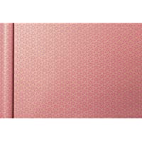 Clairefontaine 223828C - Papel de regalo- 5 x 0-35 m- diseño de flores- color rosa